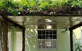 Casa verde no centro de Paraty